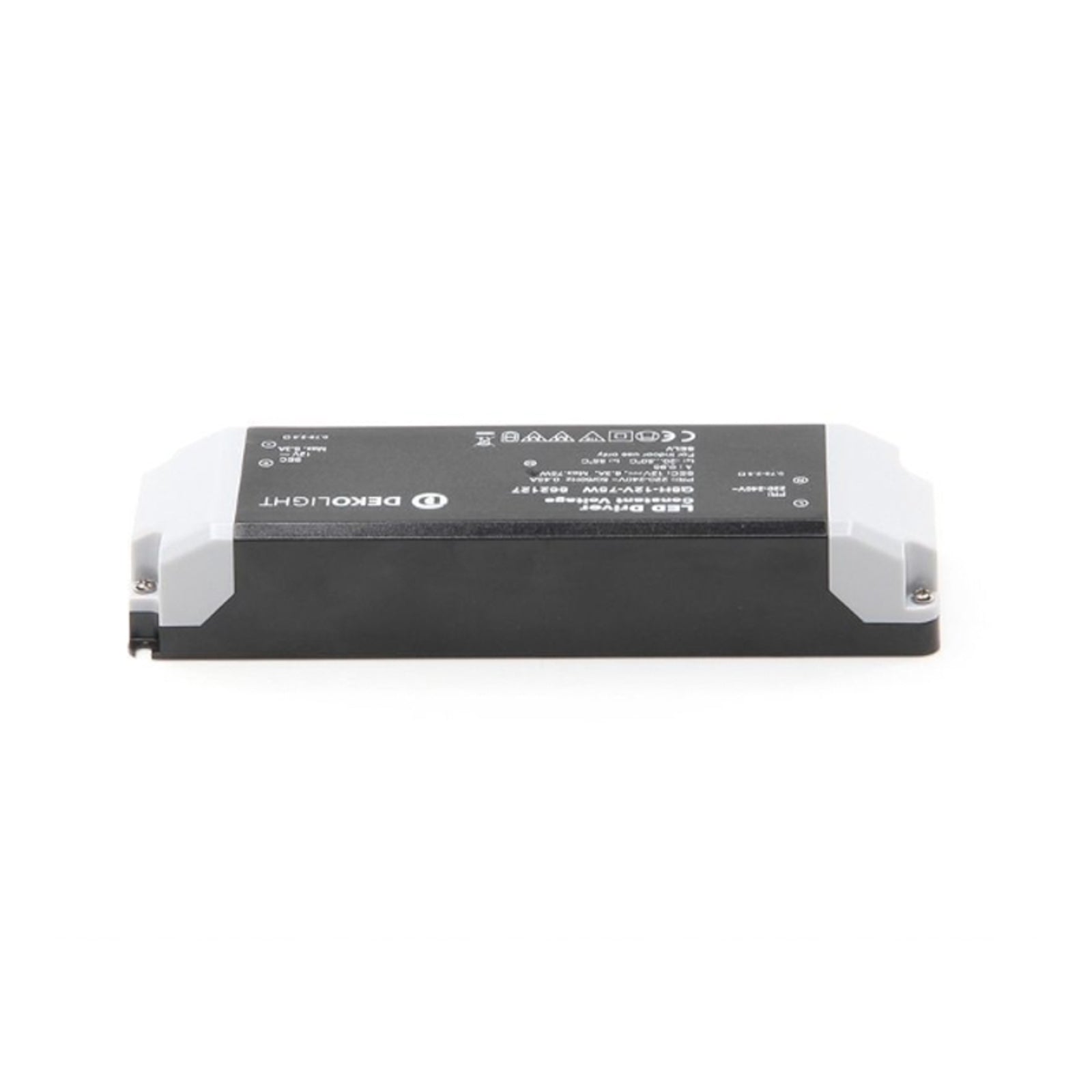 Montert LED-driver CV 12V 75W ikke dimbar IP20 - Deko-Light