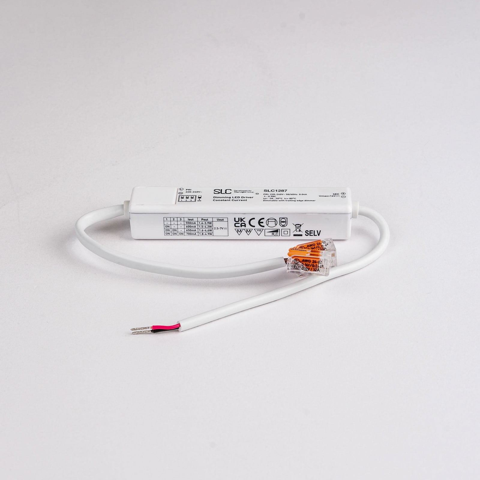 LED-driver MiniOne 2-5W 700mA dimbar - The Light Group forfra