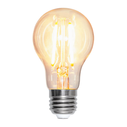 LED filamentpære A60 E27 8W 2700K 1000lm klar STAR TRADING detalj