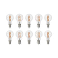 LED filamentpære E14 G45 2,2W 3000K klar 10-pack - Arcchio forfra