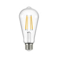 LED filamentpære E27 pæreform 3,8W 3000K 806lm klar - Arcchio forfra
