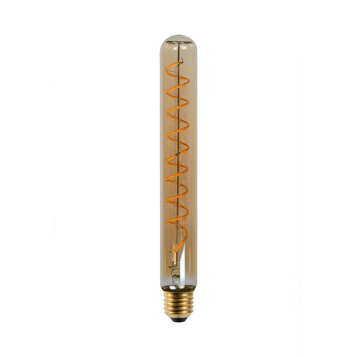 LED filamentpære E27 rørform T32 5W 2200K dimbar 25 cm forfra
