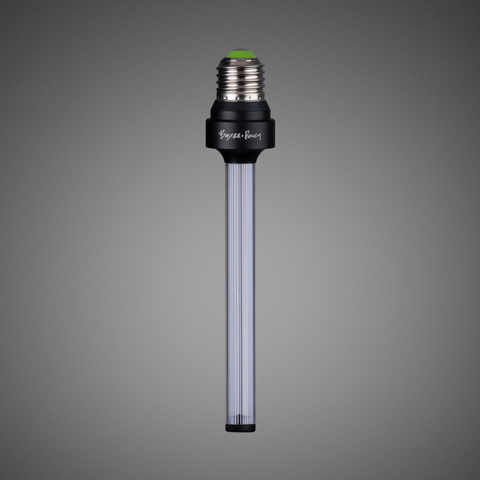 LED filamentpære Tube E27 5W 2700K dimbar klar - Buster + Punch bakside