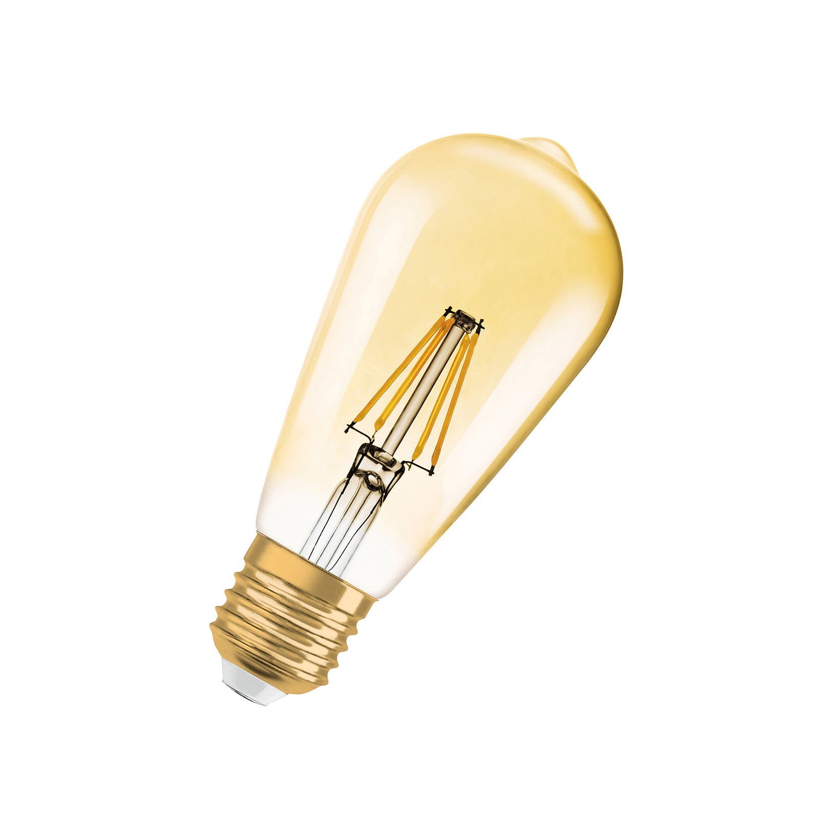 LED filamentpære Vintage 1906 ST64 E27 6,5W dimbar bakside