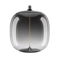 LED filamentpære Vintage Big Oval E27 12W 1800K dimbar smoke forfra