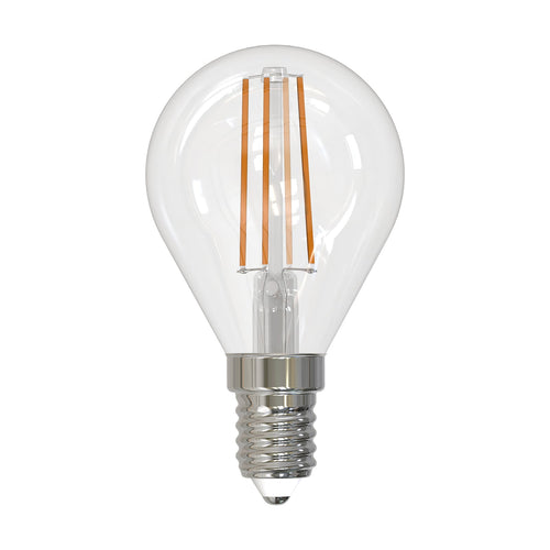 LED filamentpære dråpeform E14 4W 2700K dimbar klar - Arcchio forfra