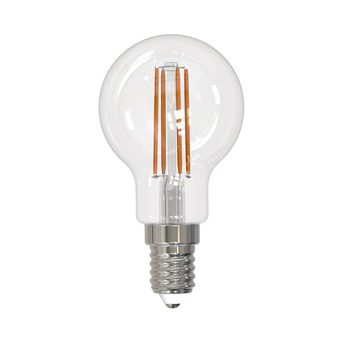LED filamentpære dråpeform E14 2,2W 470 lm klar 3000K - Arcchio forfra