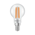 LED filamentpære dråpeform E14 2,2W 2700K 470lm OSRAM forfra