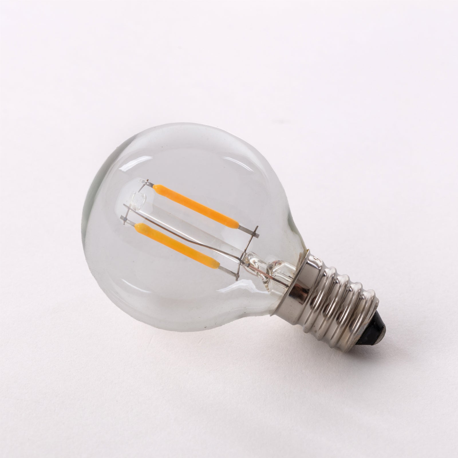 LED filamentpære E14 1W 5V klar for Mouse Lamp detalj