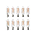LED filamentpære E14 kronelysform 2,2W 2700K klar 10-pk - Arcchio forfra