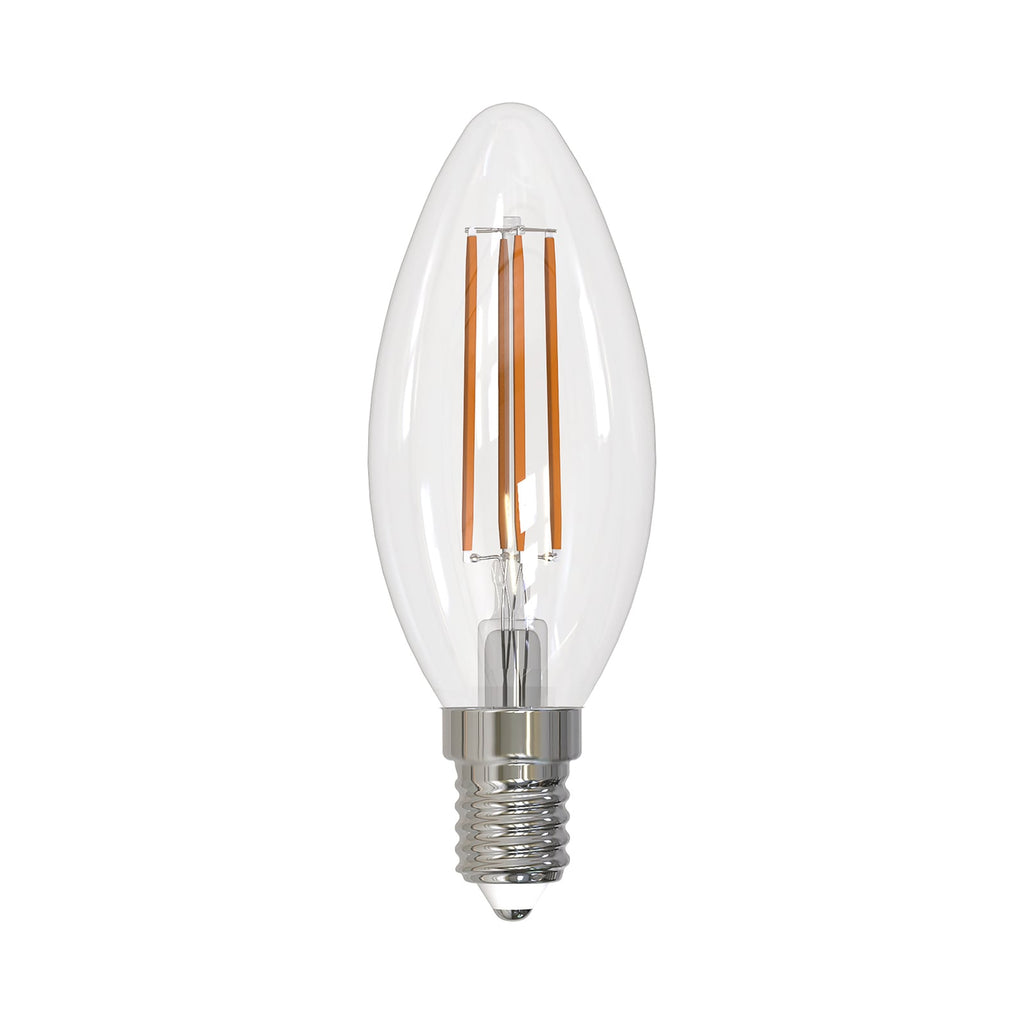 LED filamentpære E14 kronelysform 2,2W 3000K klar - Arcchio forfra