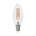 LED filamentpære E14 kronelysform 2,2W 3000K klar - Arcchio forfra