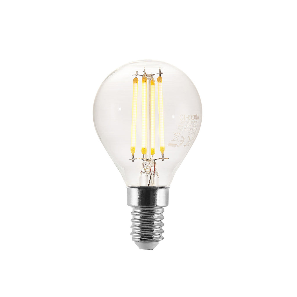 LED filamentpære E14 P45 4W 2700K klar dimbar - Arcchio