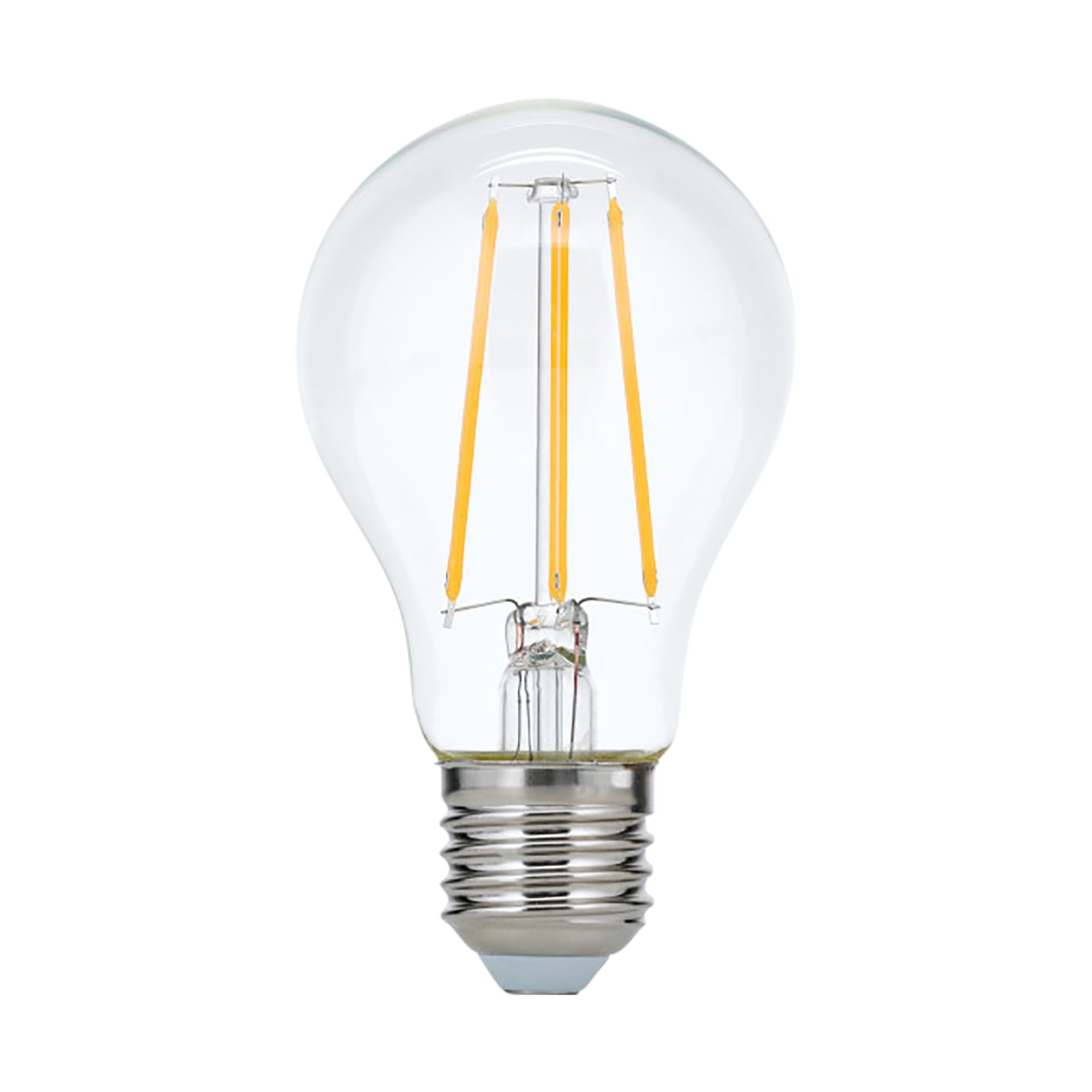 LED filamentpære E27 pæreform 10W 2700K dimbar klar - ORION bakside