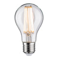 LED filamentpære E27 11,5W 2700K klar pæreform Paulmann forfra