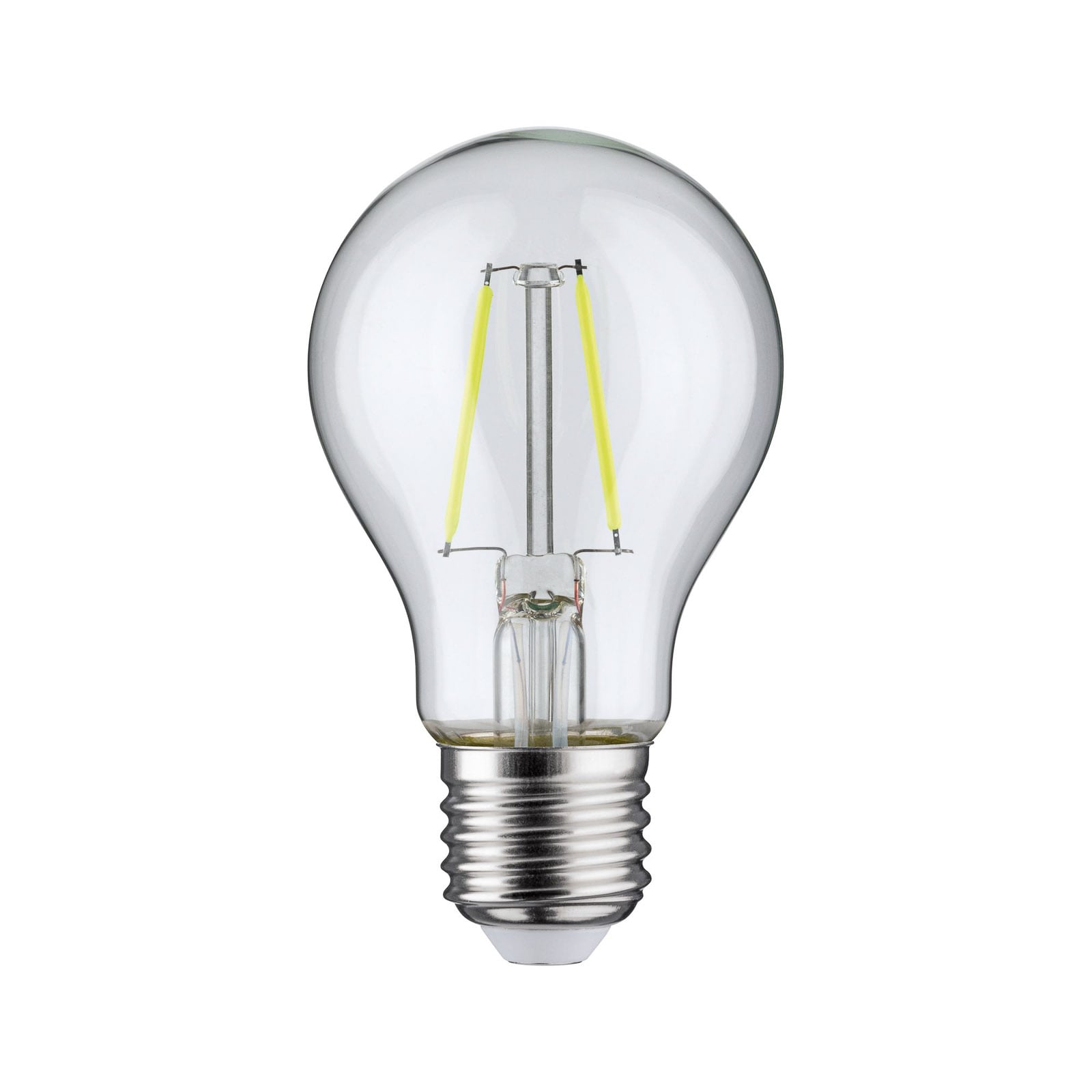 LED filamentpære E27 1,1W grønn dekorativ klar Paulmann bakside