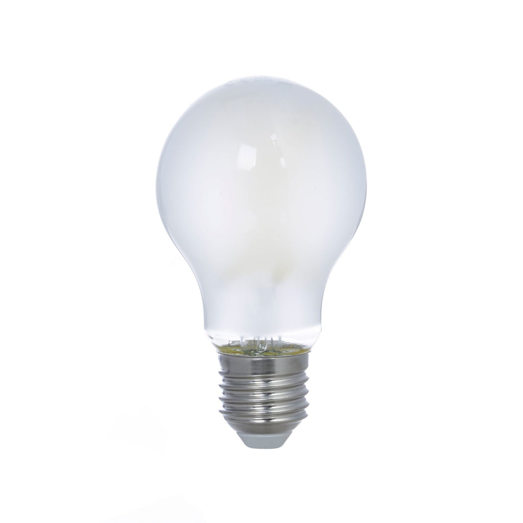LED filamentpære E27 2,2W 3000K matt opal Arcchio detalj av glass