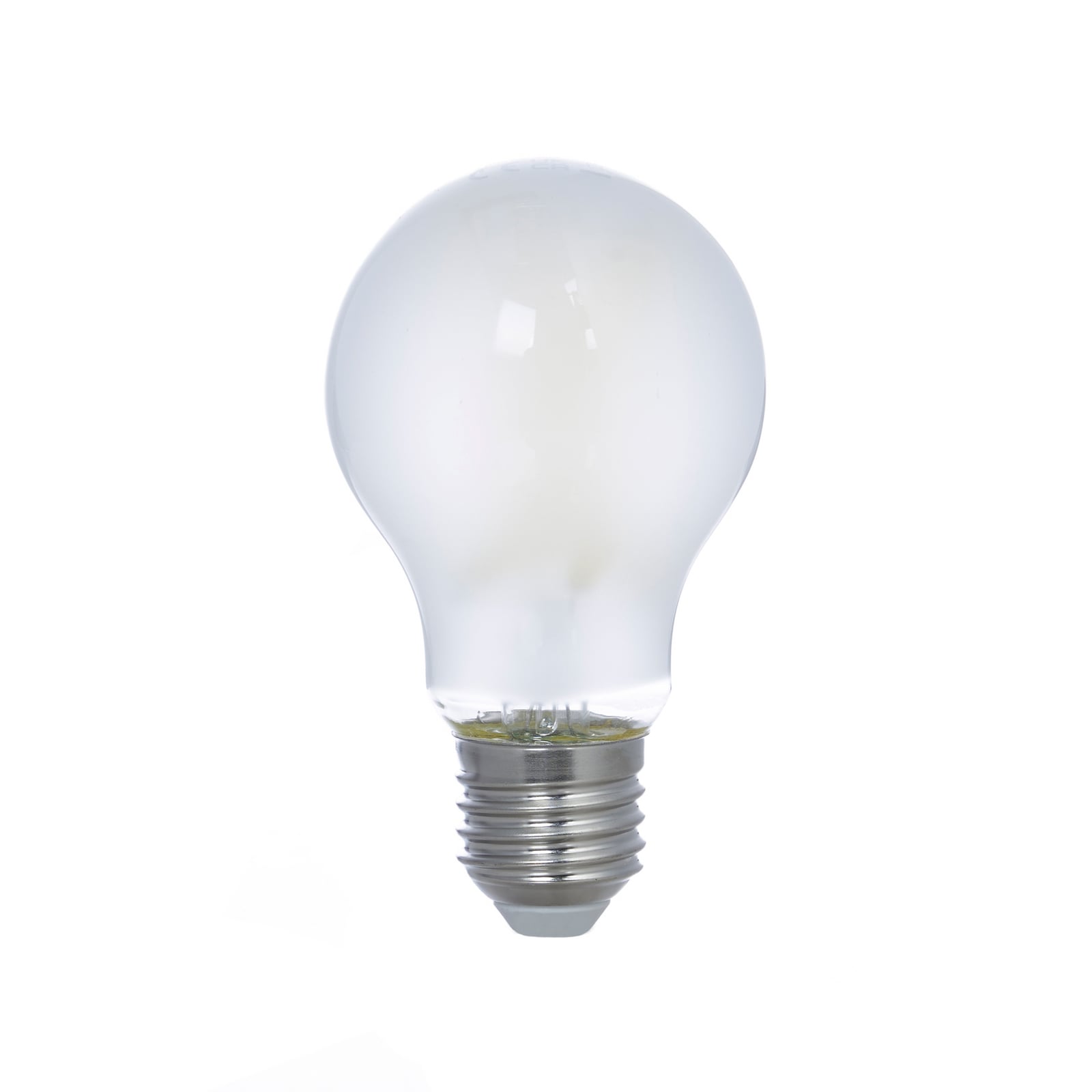 LED filamentpære E27 2,2W 3000K matt opal Arcchio detalj av glass