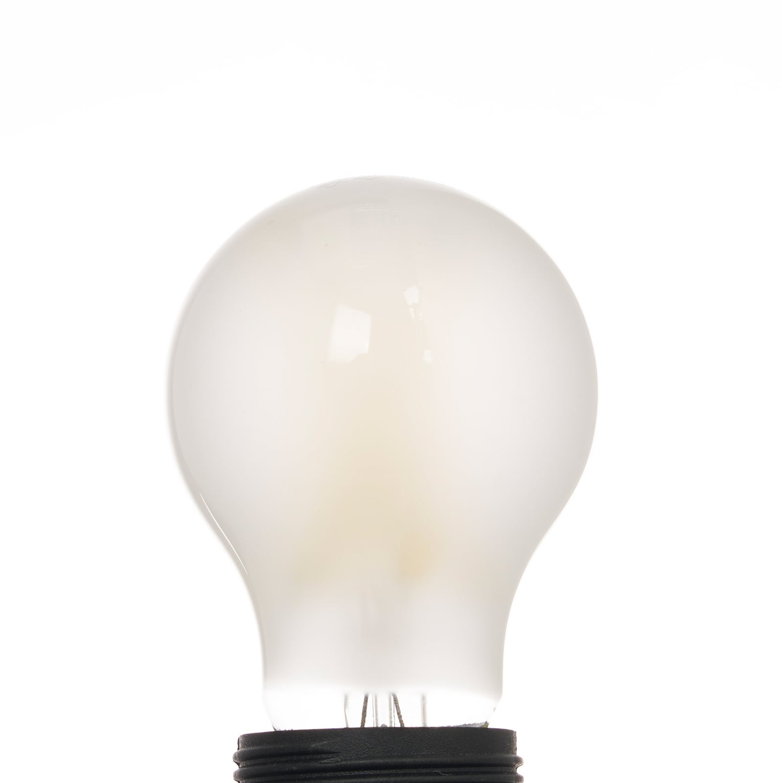 LED filamentpære E27 2,2W 3000K matt opal Arcchio sideprofil
