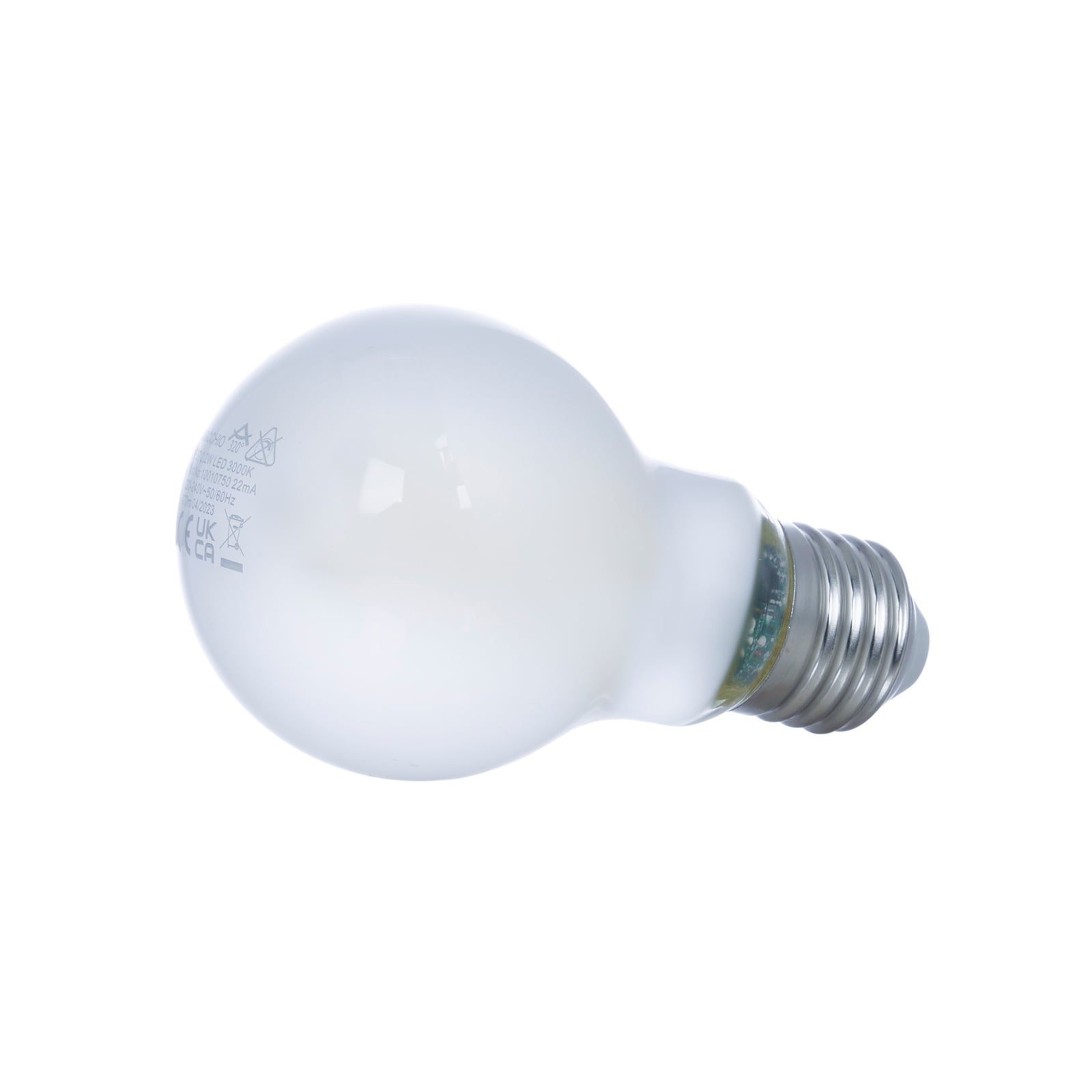 LED filamentpære E27 2,2W 3000K matt opal Arcchio emballasje