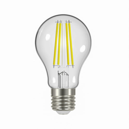 LED filamentpære E27 3,8W 2700K 806 lm klar 3-pack detalj