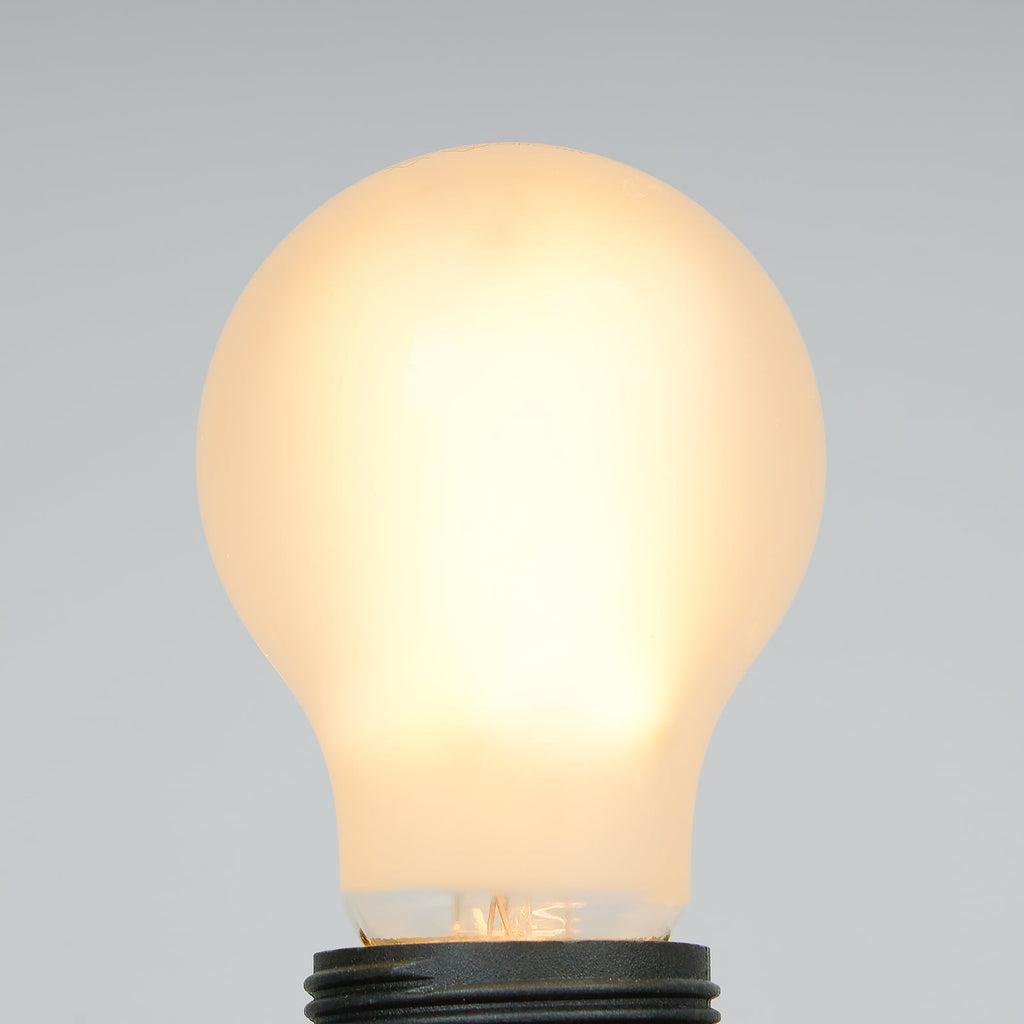 LED filamentpære E27 3,8W 2700K matt opal - Arcchio emballasje