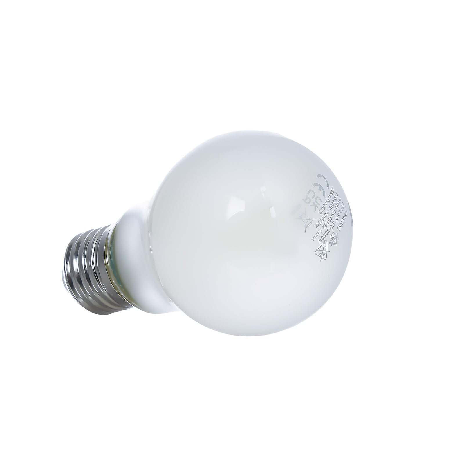 LED filamentpære E27 3,8W 3000K matt opal - Arcchio nærbilde av sokkel