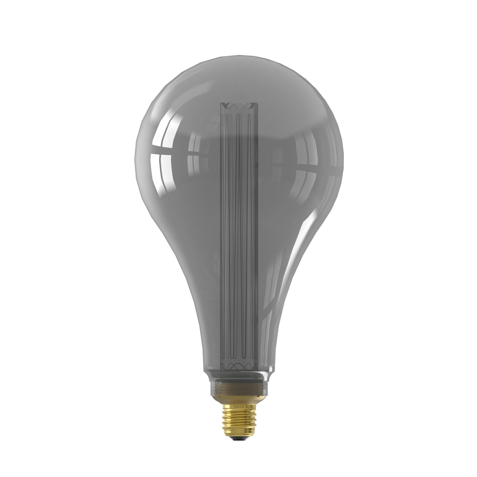 LED filamentpære E27 3,5W 2000K dimbar røykgrå Ø16,5 cm - Calex bakside