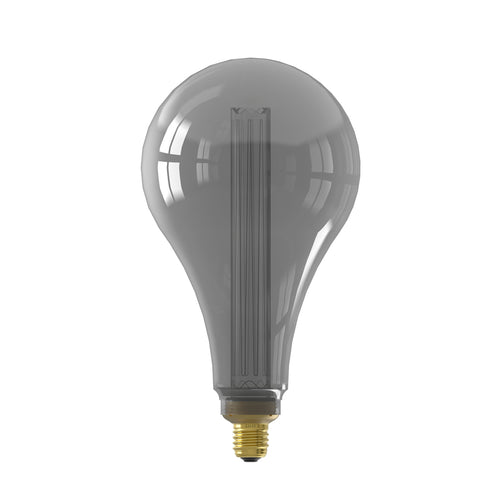 LED filamentpære E27 3,5W 2000K dimbar røykgrå Ø16,5 cm - Calex bakside