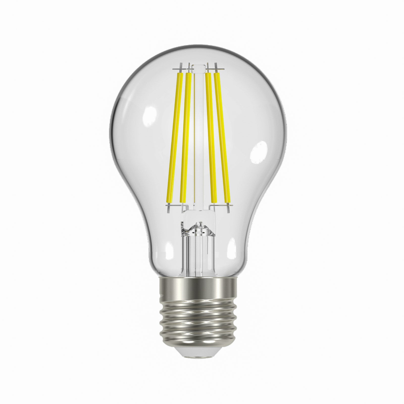 LED filamentpære E27 5W 2700K 1060 lm klar 3-pack detalj av filament