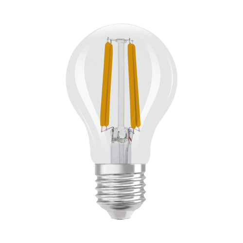 LED filamentpære E27 5W 4000K 1055 lm 2-pakning OSRAM forfra