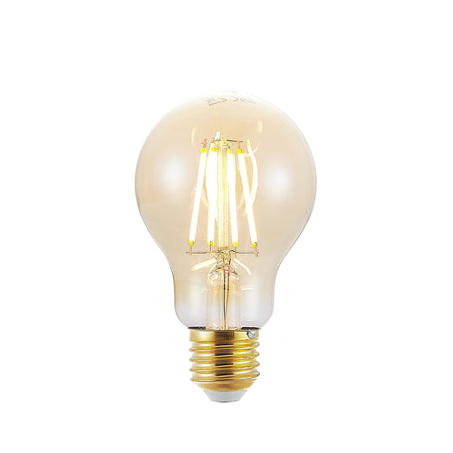 LED filamentpære E27 6,5W 2500K amber 3-stegs dimbar Arcchio forfra