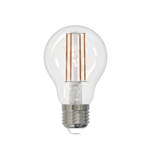 LED filamentpære E27 6W 2700K dimbar klar pæreform Arcchio forfra