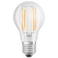 LED filamentpære E27 7,5W 2700K klar dimbar 1055 lm - OSRAM forfra