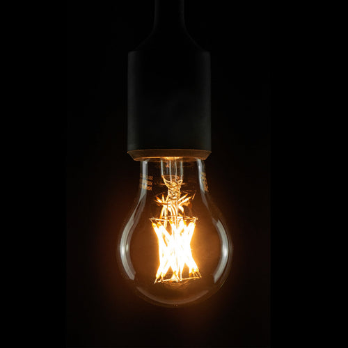 Detalj av LED filamentpære E27 7W 2700K dimbar klar 650lm fra SEGULA