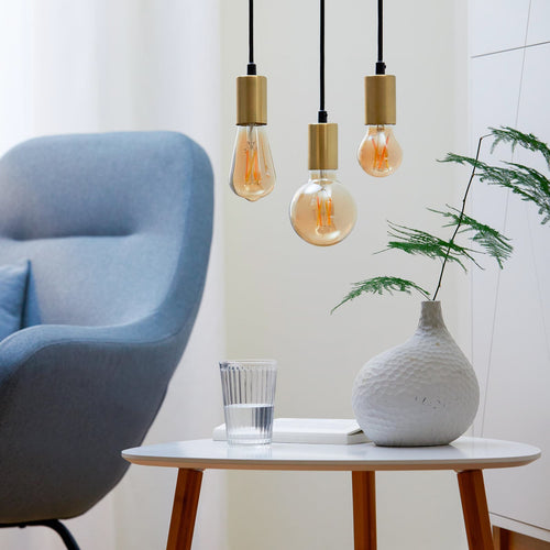 LED filamentpære E27 7W CCT amber dimbar WiFi - WiZ bakside