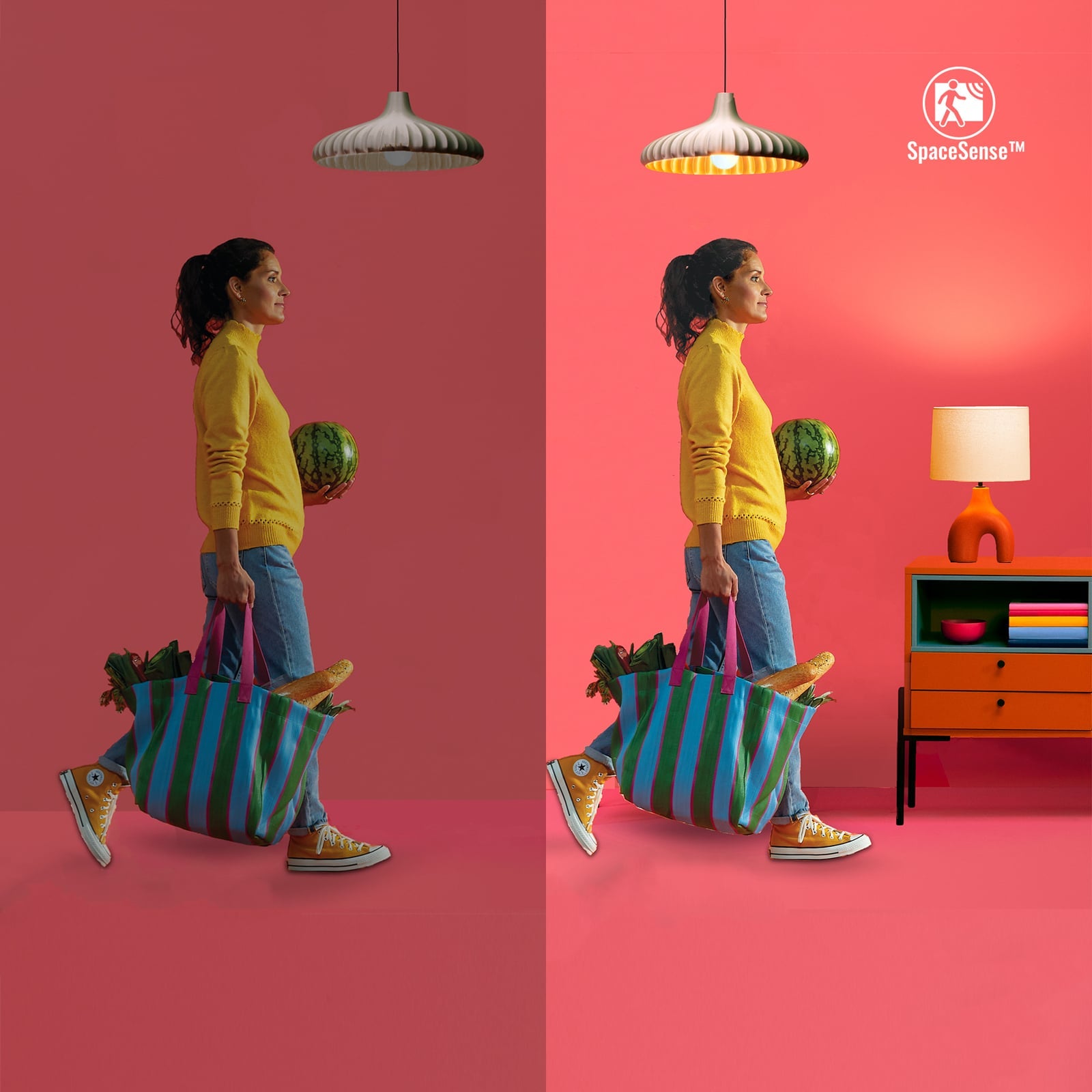LED filamentpære E27 7W CCT amber dimbar WiFi - WiZ smart app styring