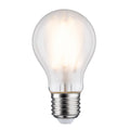 LED filamentpære E27 9W 2700K matt glass Paulmann forfra