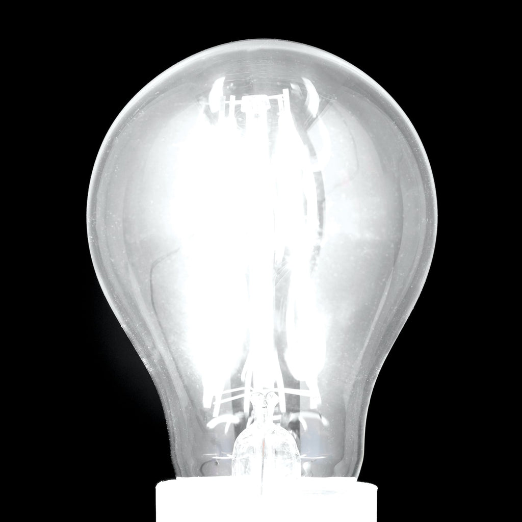 Detaljbilde av LED filamentpære E27 A60 klar 15W 2700K dimbar 2000lm - ORION