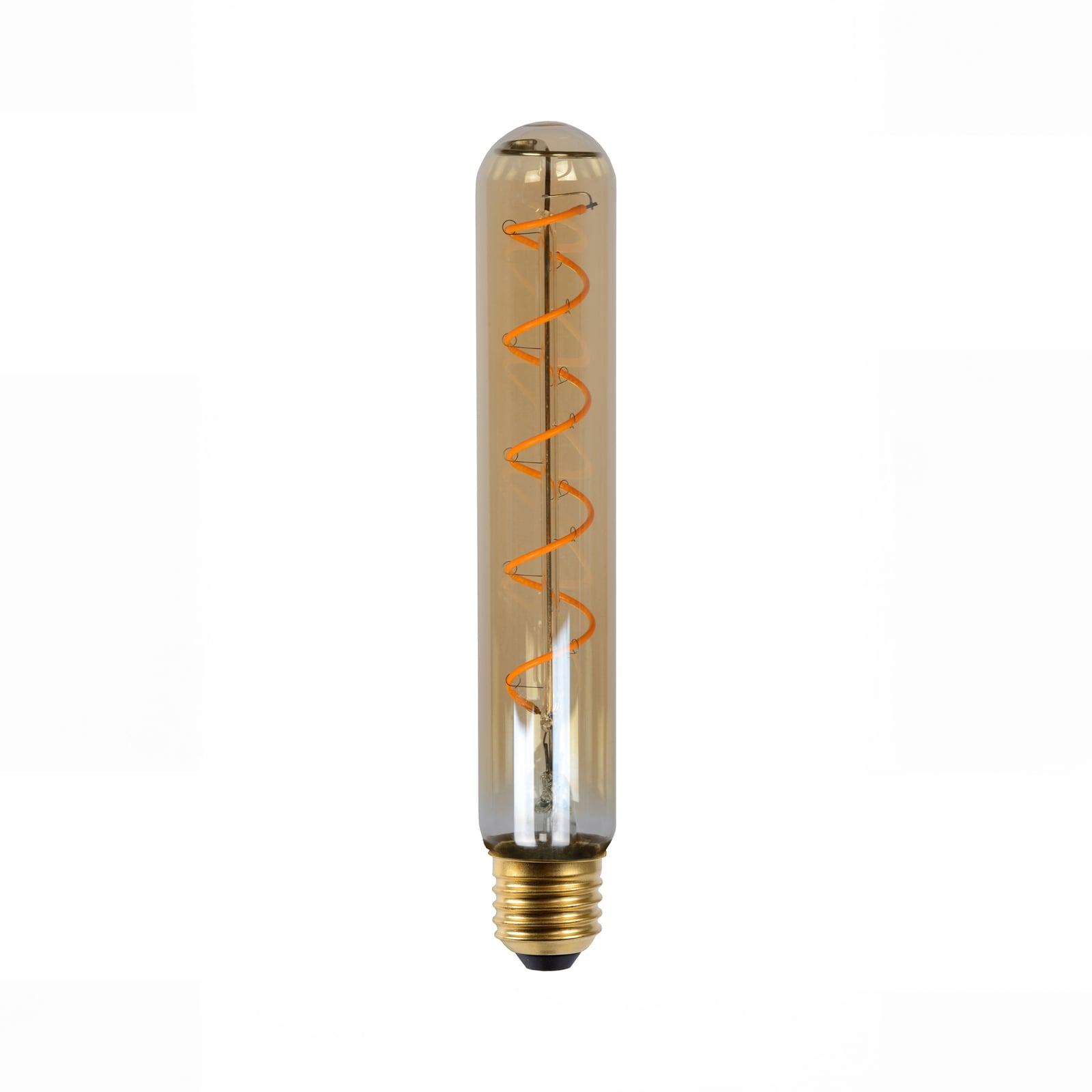 LED filamentpære E27 rørform T32 5W 2200K dimbar 20 cm forfra