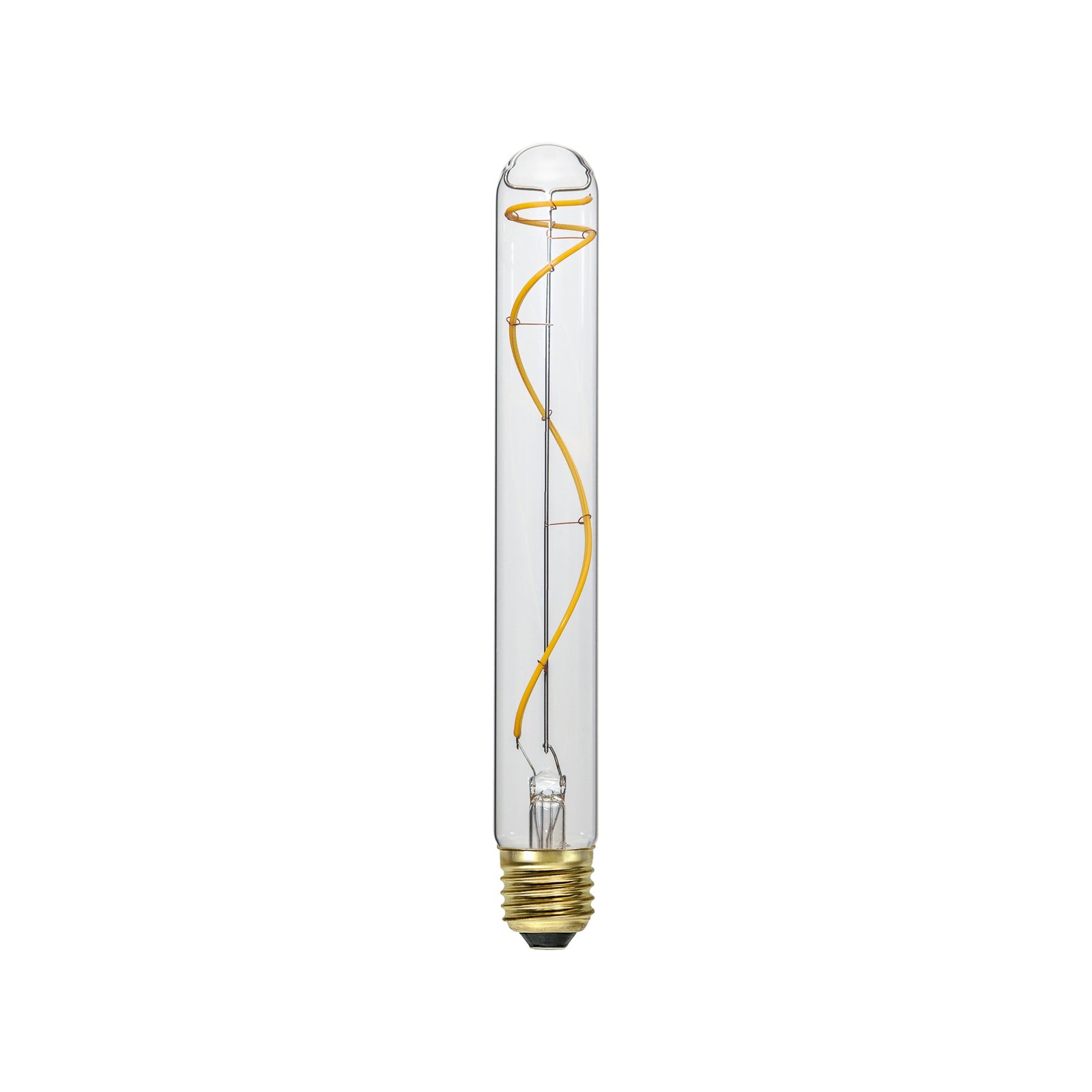 Detalj av LED filamentpære E27 T30 rørform 3,4W 2200K dimbar