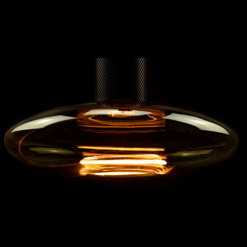 LED filamentpære Floating Ufo E27 4W dimbar røykgrå bakside
