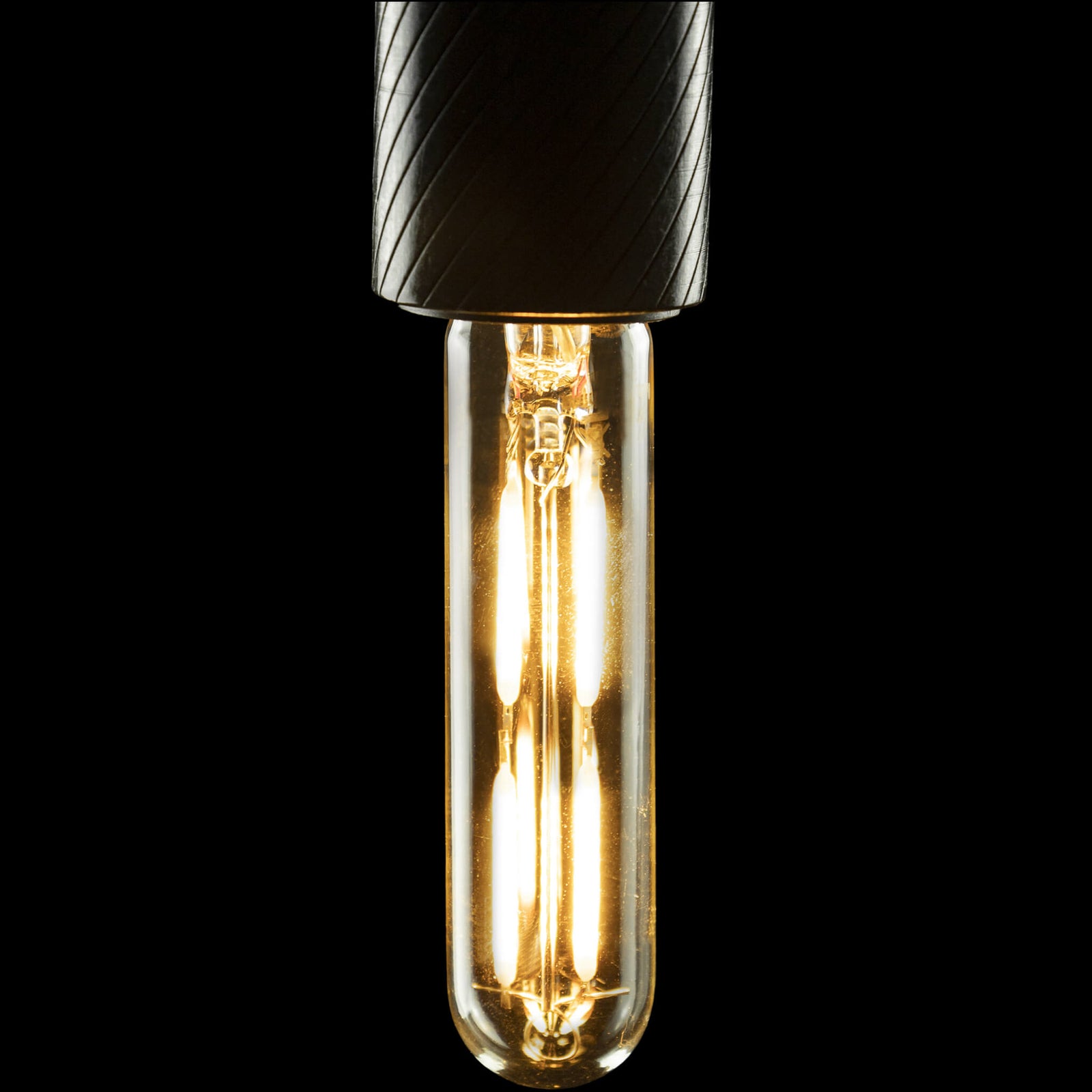 LED filamentpære rørform E14 6W 24V DC 2200K dimbar klar - SEGULA nærbilde