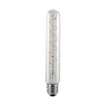 LED filamentpære rørform E27 5W 2700K klar dimbar - SEGULA forfra