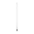 LED filamentpære Tube 500 E27 6,2W 2700K dimbar klar 55 cm forfra