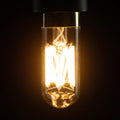 LED filamentpære Tube E14 6,7W 2700K dimbar klar forfra