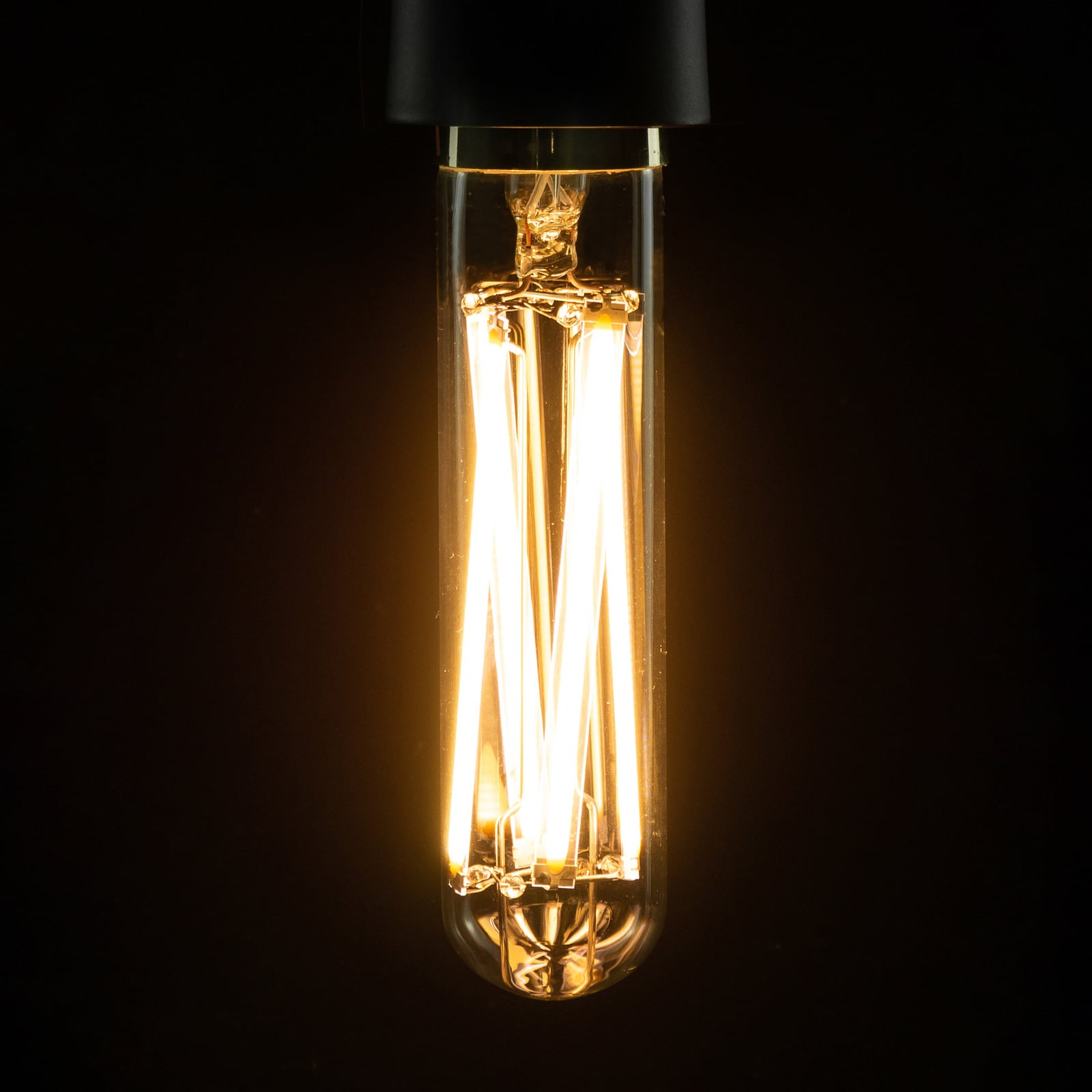 LED filamentpære tube E27 11W 2700K dimbar klar - SEGULA forfra