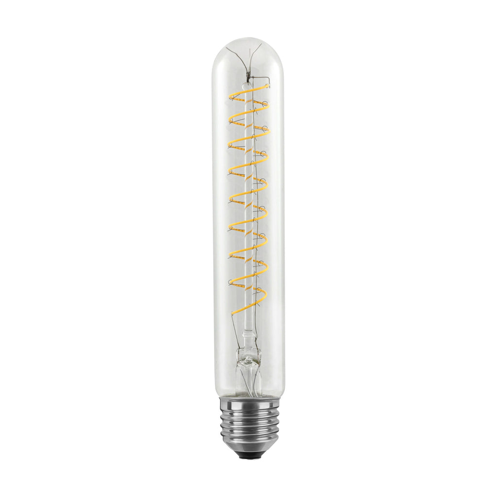 LED filamentpære Tube E27 6,2W 2700K dimbar klar - SEGULA forfra