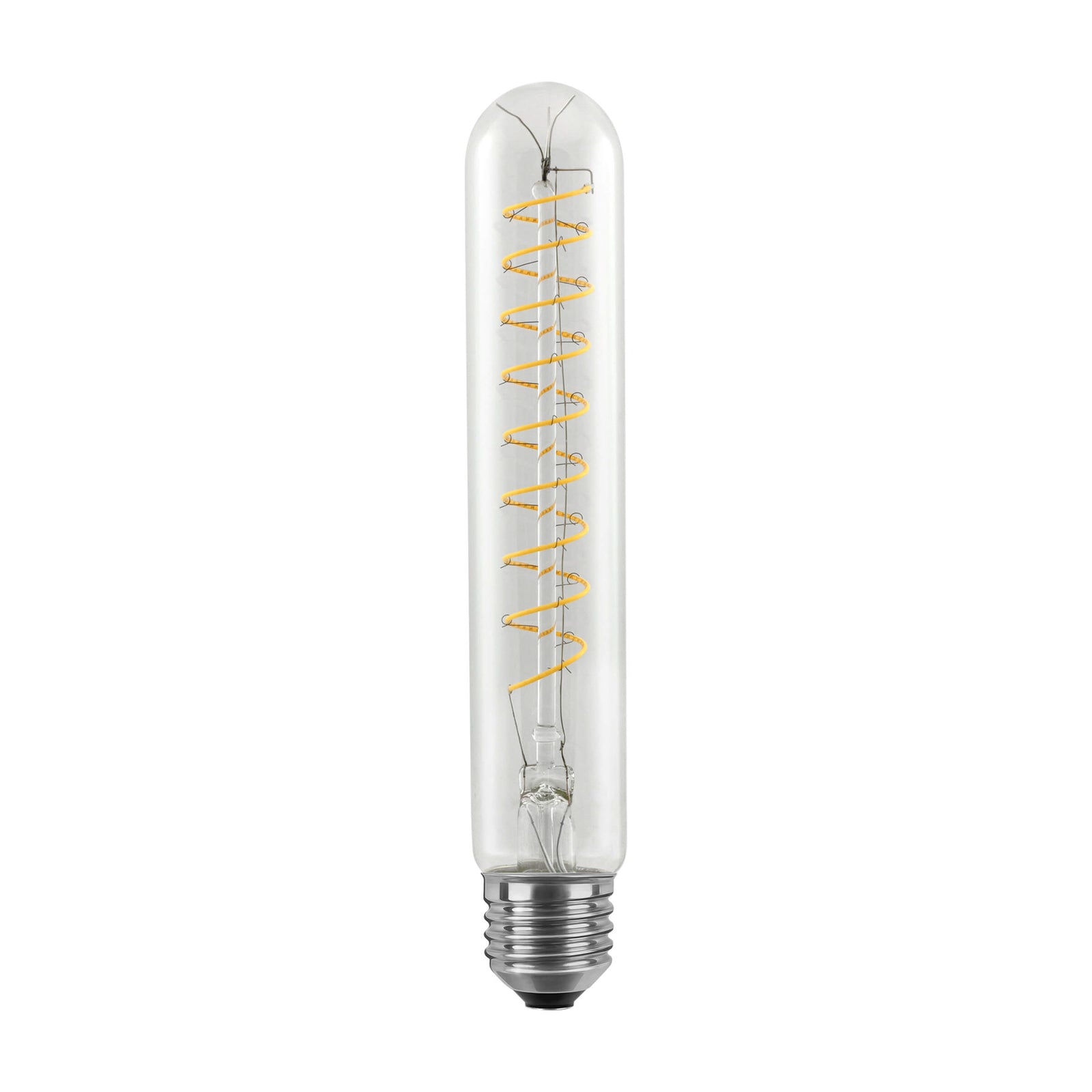 LED filamentpære Tube E27 6,2W 2700K dimbar klar - SEGULA forfra