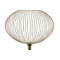 LED Floating Filo oval Ø30 cm E27 6W 2200K dimbar sand forfra